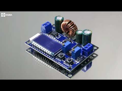 4A DC-DC Buck-Boost Adjustable Regulator Module with Display