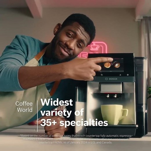 Brew it #LikeABosch with the new VeroCafe espresso machines (30 sec)