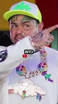 6ix9ine and Vlad Go back and Forth about Gangs🔥 #6ix9ine #shorts