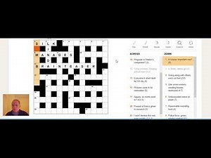 Beginners' Video: Explaining how clues work on 10th January