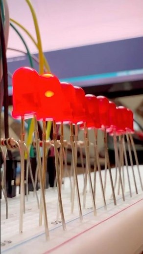 Smooth LED Runner Animation Using Arduino ⚡
