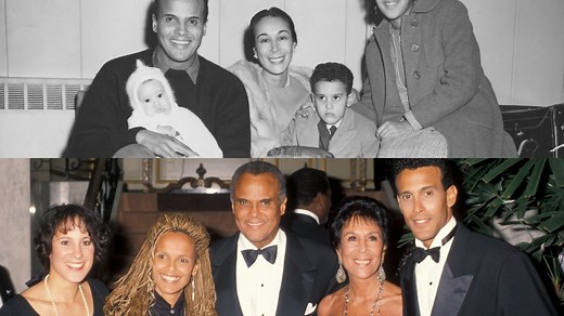 Photos Of Harry Belafonte And His Children Over The Years | Essence