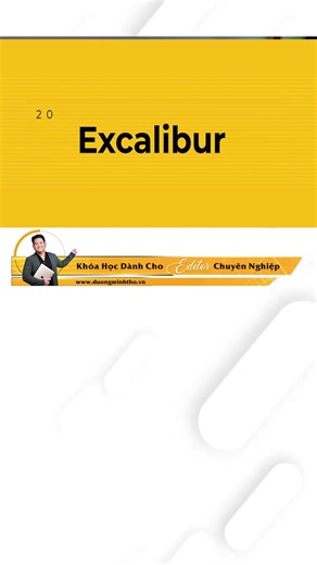 Excalibur: Plugin Hỗ Trợ Biên Tập Video Cho Premiere
