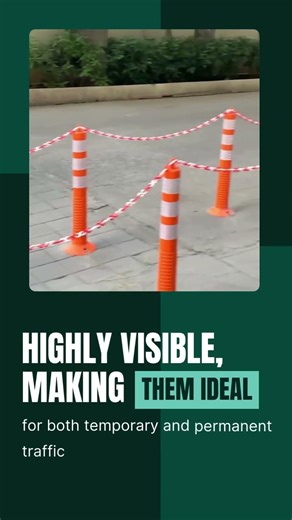 🚧 Spring Posts & Lane Dividers – Smart Road Safety Solutions