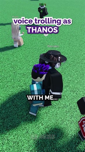 THANOS voice trolling in Roblox VC... #robloxsquidgame