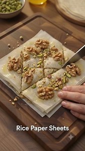 20-Minute Gluten-Free Baklava (Using Rice Paper!)a healthy alternative