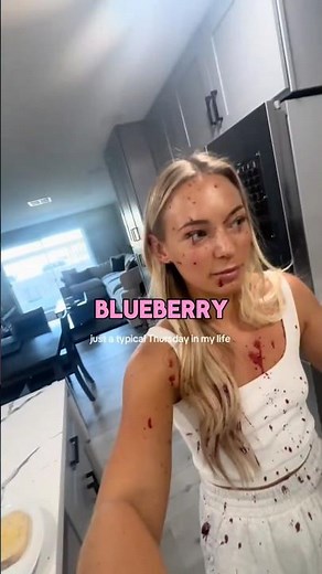 Her Blueberry Syrup Cooking Fail Is The Worst 🤣 #shorts