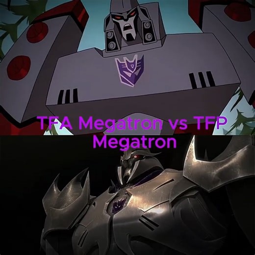 TFA Megatron versus tfp Megatron #edit #transformers #shorts