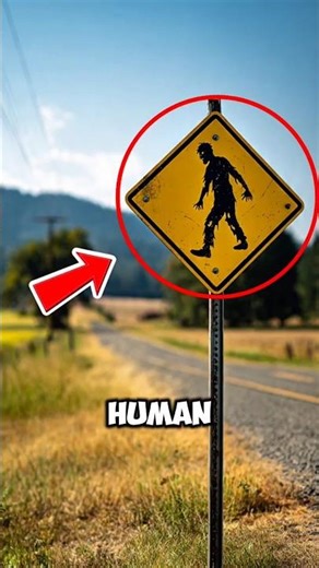 If You Ever See This Human Sign on the Road… Turn Back Immediately ❗⚠️