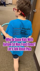 Pica is a common but concerning behavior in kids with autism, involving the persistent eating or chewing of non-food items like dirt, paper, hair, or even feces. While it might seem like just a phase, pica can lead to serious health risks such as bowel obstructions, toxicity, and infections. So why does pica happen? Here are some possible root causes: • Zinc deficiency: Over 50% of individuals with pica have low zinc levels. Supplementation may resolve this. • Iron deficiency: Linked to anemia, 