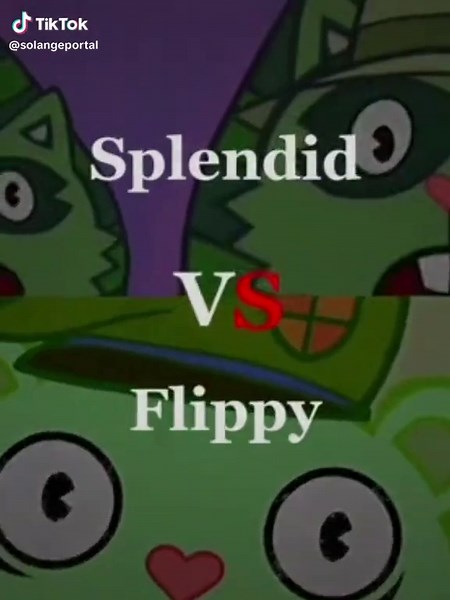 Splendid vs Flippy 2do edit #happytreefriendsamnesia #happytreefriends