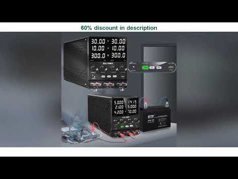 A must-have product #Dual Display Lab Power Supply Adjustable 3 Channel 120V 240V Digital Bench Po