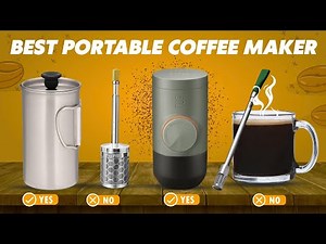 "Top 5 Best Portable Coffee Makers for Travel (2025) – Camping & Backpacking Must-Haves!"