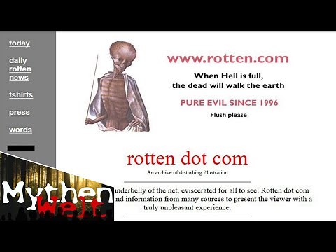 Die schlimmste Internetseite der 90er: Rotten.com