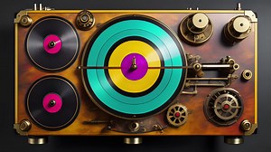 Ai dj turntables Free Stock Video Footage