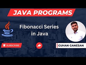 💥Fibonacci Series in Java ☕ Java Interview Programs 👨‍🎓Campus Interview Programs 🎁👩‍🏫Java Jobs