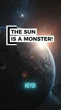 The Sun Is WAY Bigger Than You Think 😳 #shots #facts