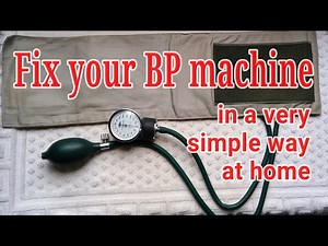 How to repair blood pressure machine || BP machine