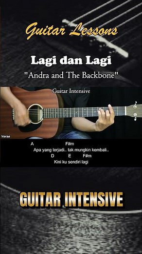 Lagi dan Lagi - Andra And The Backbone | Tutorial Chord Gitar Mudah dan Lirik #chordgitar