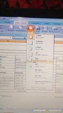पूरे पेज को प्रिंट करने से पहले पेज सेटअप कैसे करें|पूरे पेज को प्रिंट कैसे करें || #exceltips#शॉर्ट