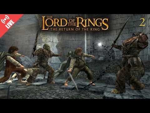 LOTR The Return of the King (PS2) | Full 2P Playthrough Part 2