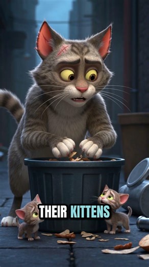 Mama Cat Fights Poverty — And Karma Rewards Her 🐾💔