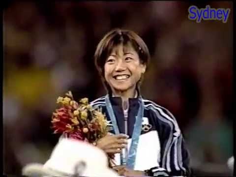 高橋尚子 シドニー五輪表彰式 女子マラソン