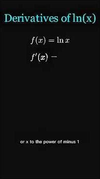 Mind-Blowing Pattern in ln(x) Derivatives! 🤯 Learn FAST!