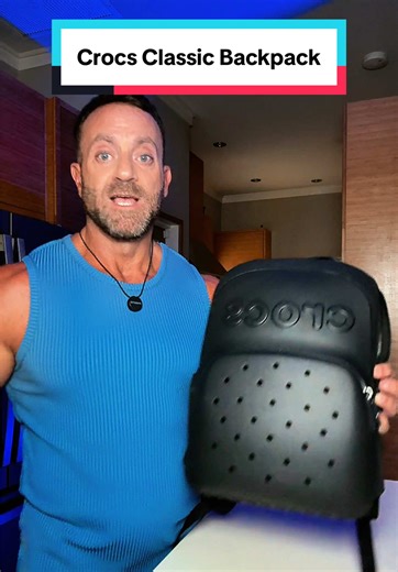 The Crocs Classic Backpack brings the same fun, functional style you love from Crocs shoes into a lightweight everyday backpack. Designed with durable materials and plenty of storage, this backpack is perfect for school, travel, gym days, or everyday carry. The spacious main compartment easily holds books, clothes, or gear, while the front zip pocket keeps smaller essentials organized and easy to grab. #crocs #backpack #travelbag #schoolbag #gymbag