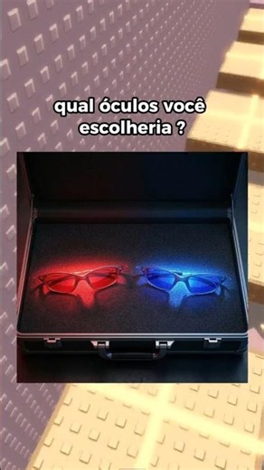 QUAL ÓCULOS VOCÊ ESCOLHERIA?🤔😁 #roblox #100k