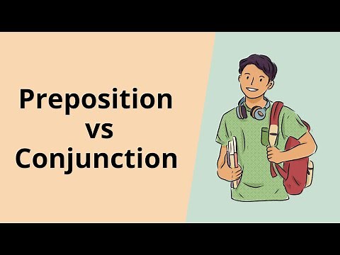 Difference between Preposition and Conjunction | #english #grammar