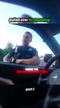 🚨 PULLED OVER FOR SPEEDING! 🚔 Full video on my page !