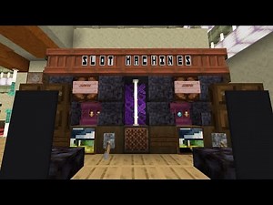 Working SLOT MACHINE in Minecraft Bedrock (Step-by-Step Guide)