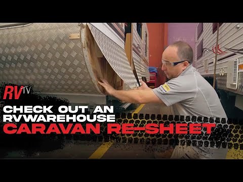 Take a look out our before and after Caravan Re-Sheet