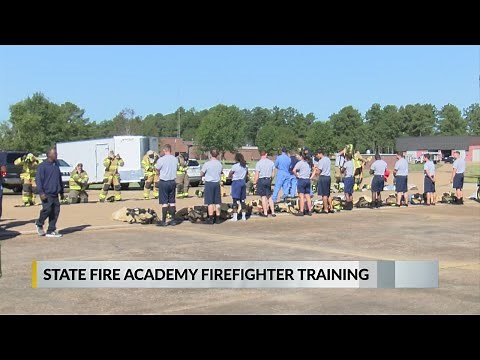 State fire academy firefighter training