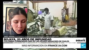 Colombia conmemora 20 años de la masacre de Bojayá entre reclamos de impunidad