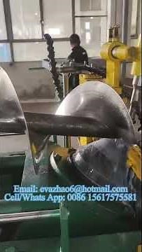 Continuous Spiral Flight Cold Rolling Mill Machine, Auger Flight Machine