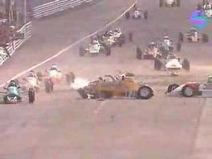 Very hard Formula Ford crash