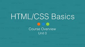 HTML CSS Basics Course Overview