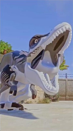 Lego T.Rex (Big Eatie) Vs King Kong | Jurassic World Evolution 2