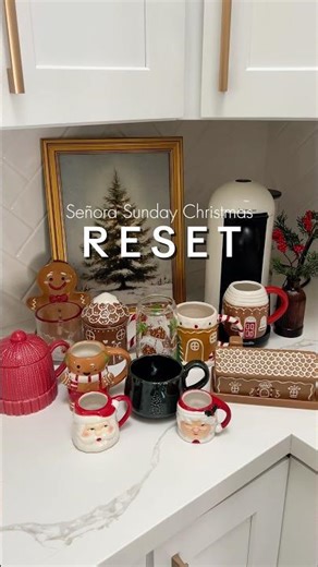 Sunday Xmas Reset🫧🎄#sundayreset #sundayresetroutine #cleaningmotivation #cleanwithme #cleaningtips