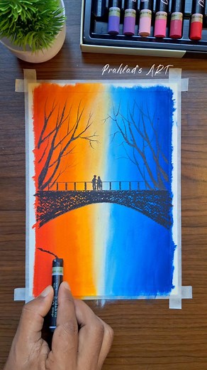 18K views · 231 reactions | Beautiful Romantic Couple Drawing | Oil Pastel Art #art #artist #oilpastelart #romance #couple | Prahlad's ART | Facebook