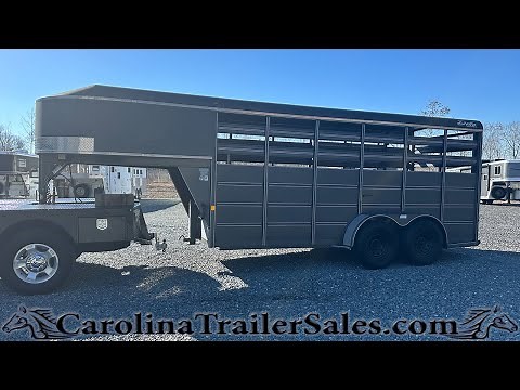 Versatile 2014 Delta 16ft Stock Trailer Tour - Ideal for Cattle and Horses