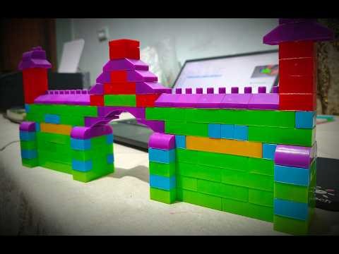 What Is This LEGO Wall… It Turns Into a Castle Gate!
