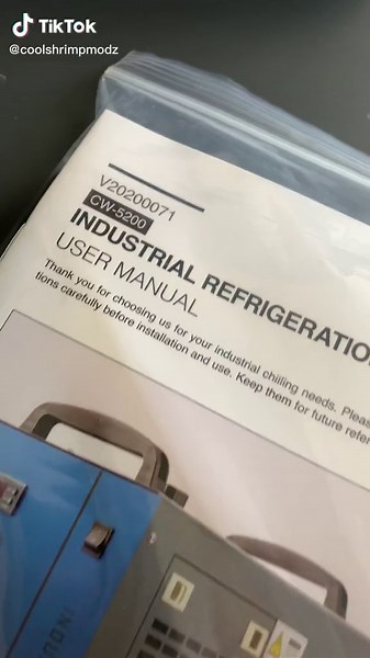 Industrial Chiller #co2 #chiller #laser #PCMadeMeBuyIt
