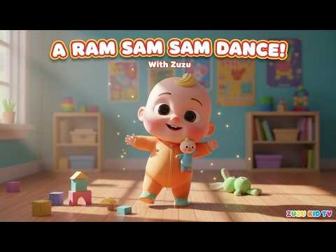 A Ram Sam Sam Dance Animal with Zuzu – Fun Toddler Movement & Interactive Nursery Rhyme
