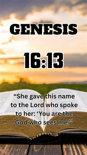 Why God Is Called "El Roi" in Genesis 16:13