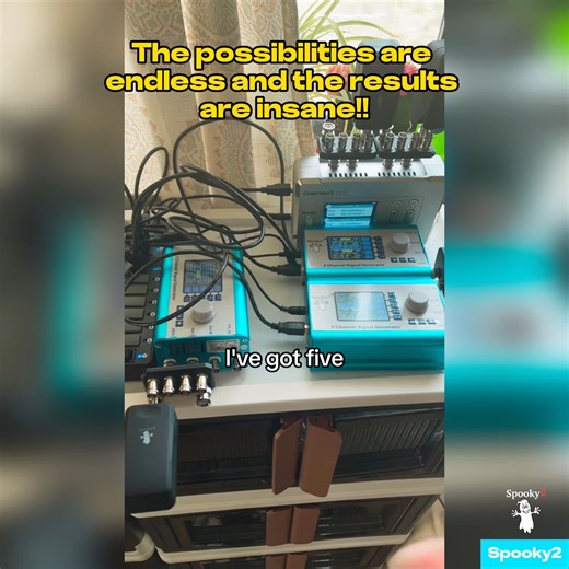 8.7K views · 128 reactions | The possibilities are endless and the results are insane!!#rife #rifemachine #rifefrequency #rifefrequencies #rifefrequencytherapy #energyhealing #frequency #frequencyhealing #soundhealing | Spooky2 | Facebook