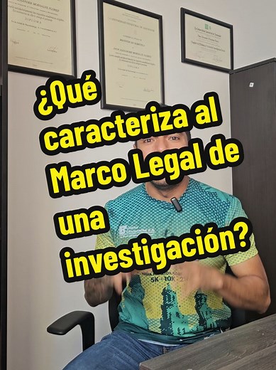 ¿Qué caracteriza al Marco Legal de una investigación? #trabajodegrado #tesis #tesisuniversitaria #marcolegal #marcoteorico #escribirbien #escribirconciencia #redactar #escrituraacadémica #marcoreferencial #marcoconceptual #marcolegaleninvestigación