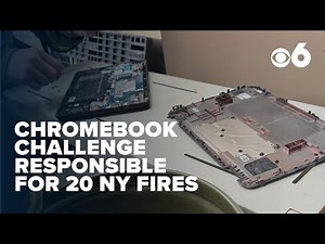 Chromebook challenge responsible for 20 fires across New York